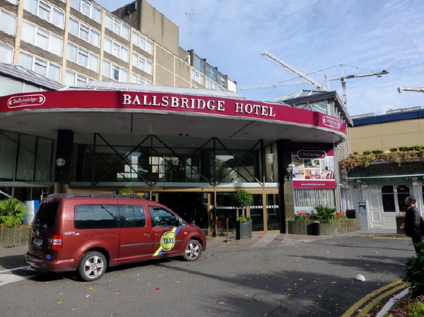 11th IGASS が開催されたダブリン市内Ballsbridge Hotel