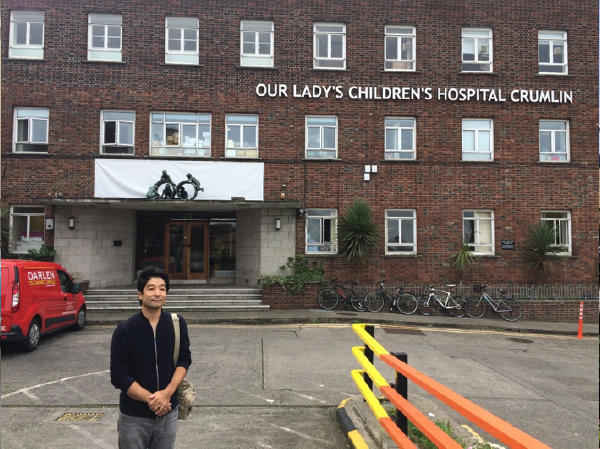 図2. Our Lady’s Children’s Hospital. National Hospitalにて歴史を感じます.